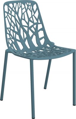 Forest Outdoor Chair Fast petrol blue